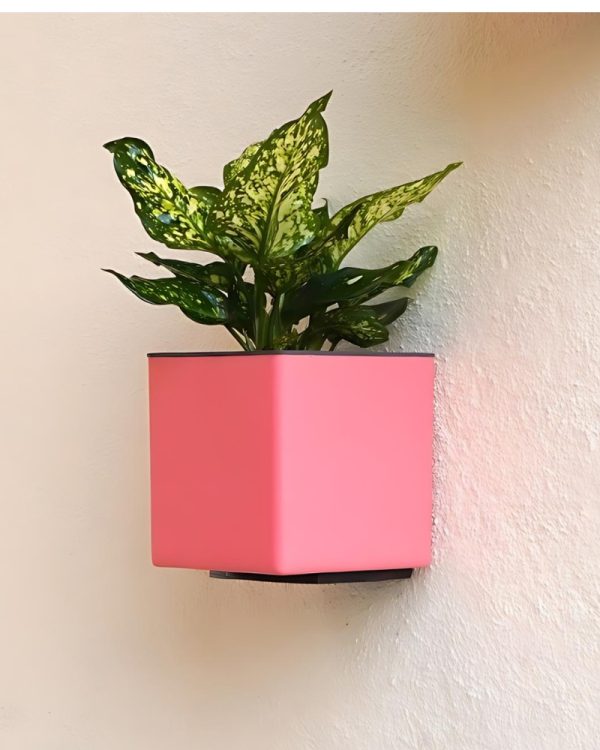 Aqua Bloom Square Planter