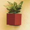 Aqua Bloom Square planter